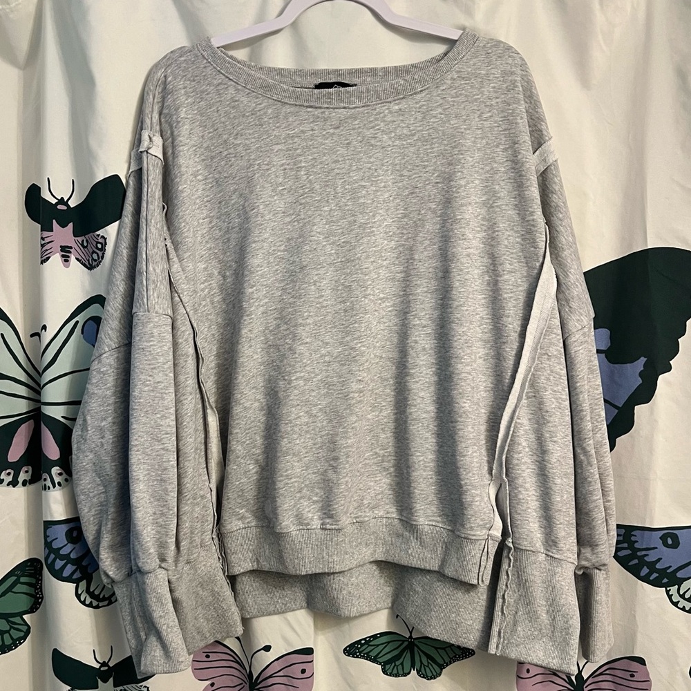 Sweetkama Gray oversized Sweater